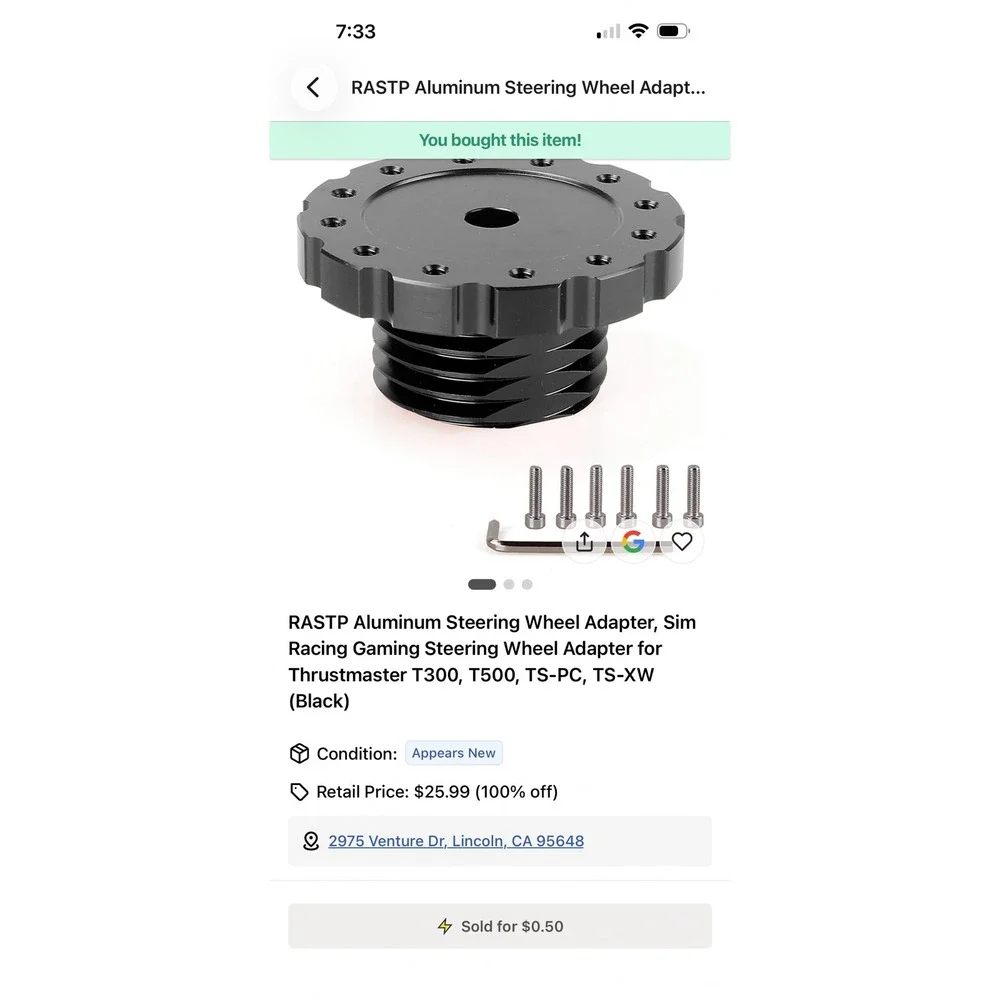 RASTP aluminum steering